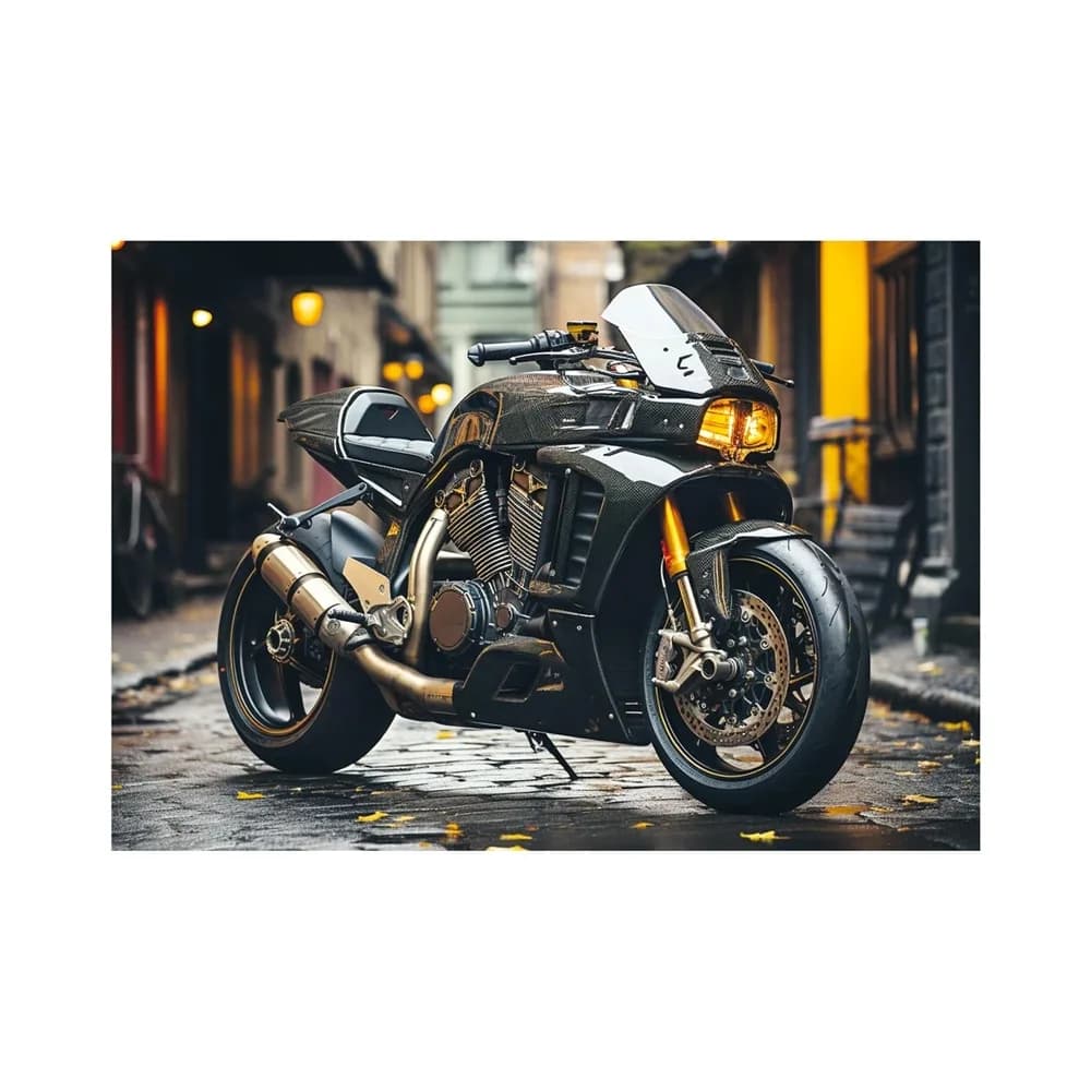 Puzzle 500 piese, Motocicleta - DINO TOYS — miniatură