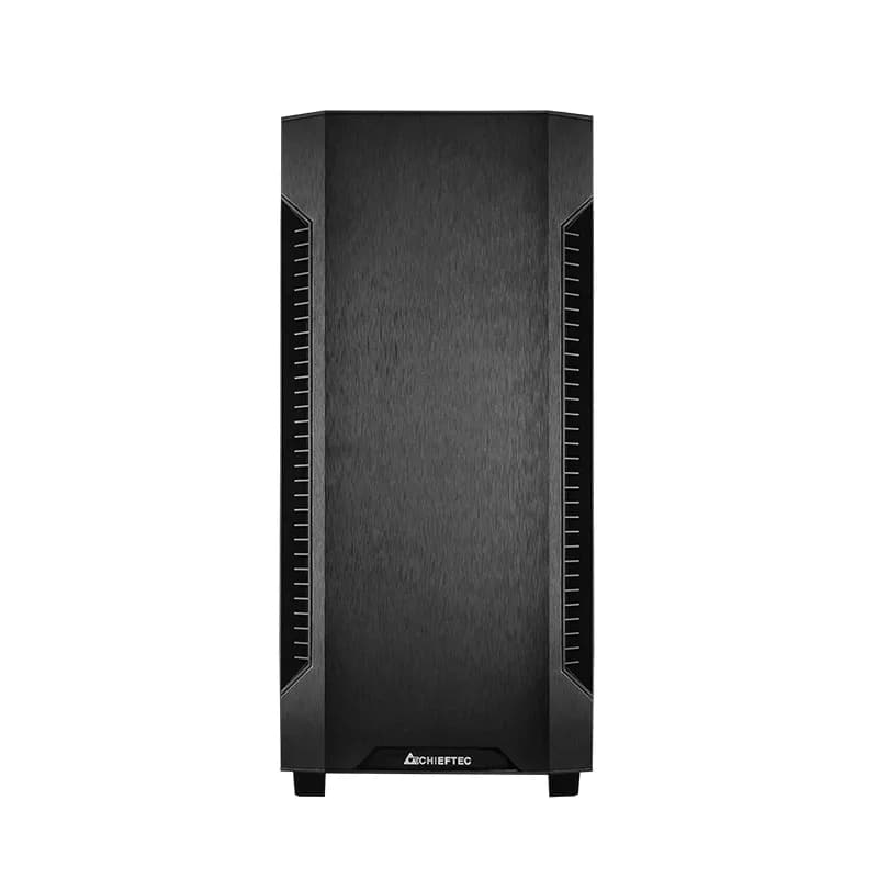 CARCASA CHIEFTEC ELOX, Middle Tower, Mini ITX, mATX, ATX, fara sursa, USB 3.0 x 2, USB 2.0 x 1, Jack 3.5mm x 2, mesh, "AS-01B-OP" — miniatură