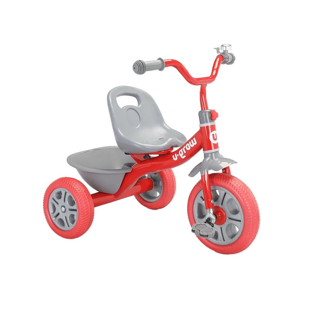 Tricicleta cu pedale, rosie, U-Grow — miniatură