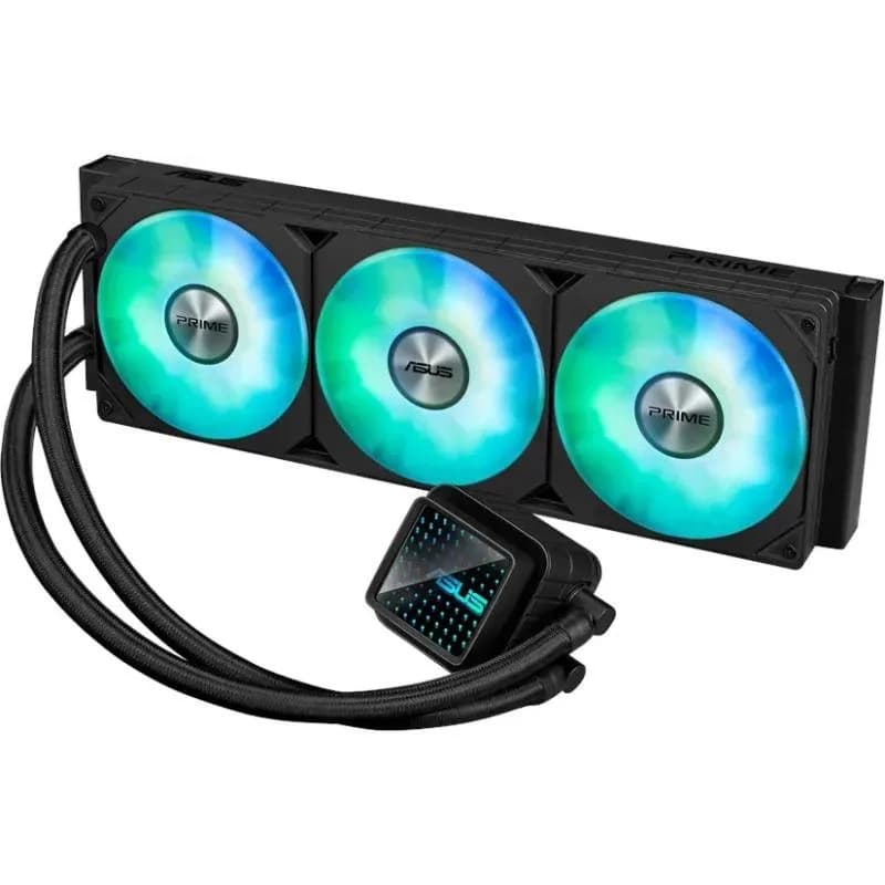 Cooler Procesor ASUS Prime LC 360 ARGB, Lichid, 12 cm, 3 ventilatoare, aRGB — miniatură