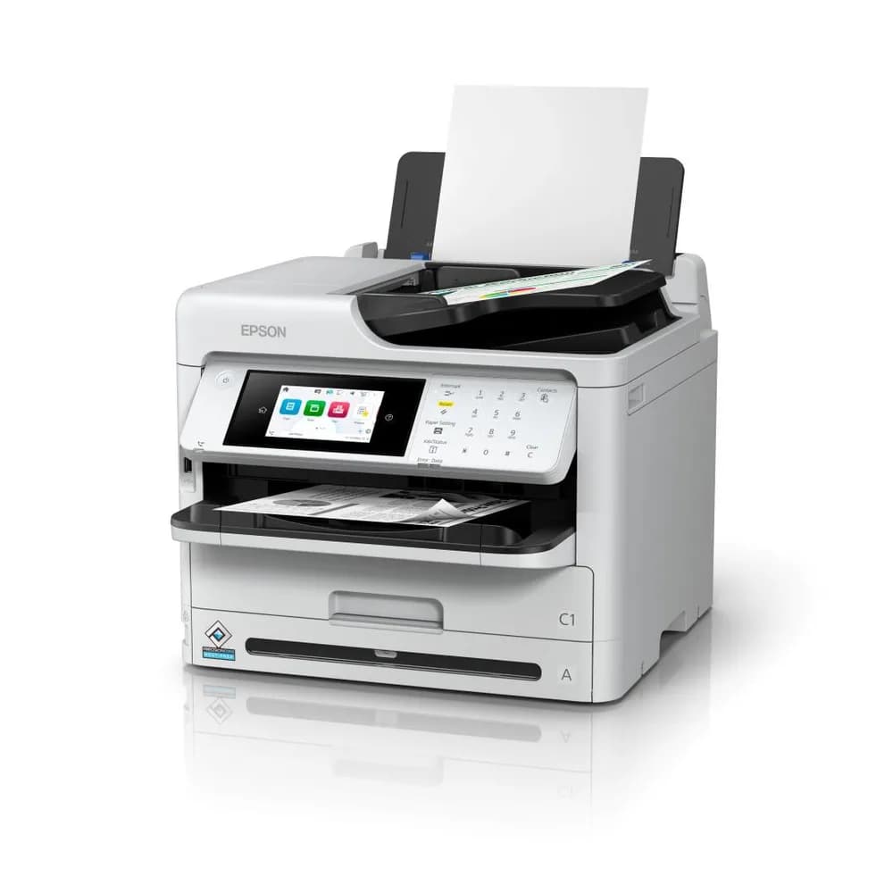 Multifunctional inkjet EPSON WorkForce Pro WF-M5899DWF, format A4, Monocrom, Duplex, USB + LAN + Wi-Fi — miniatură