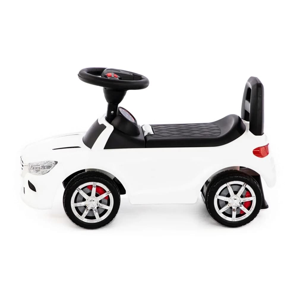Masinuta - Supercar, alba, fara pedale, 66x28.5x30 cm, Polesie — miniatură