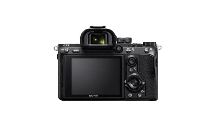 Body Aparat foto SONY A7 Mark III Mirrorless, 24 MP, ISO 51200 (Extins: 204800), 1/8000s, 4K @30, SD/SDHC/SDXC, Rafala 10 cps, WiFi/Bluetooth, Senzor Full Frame, Montura Sony FE — miniatură