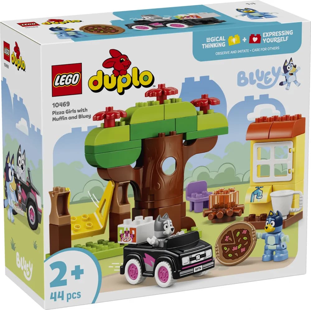 MUFFIN SI BLUE, FETELE CARE ADUC PIZZA LEGO10469 — miniatură