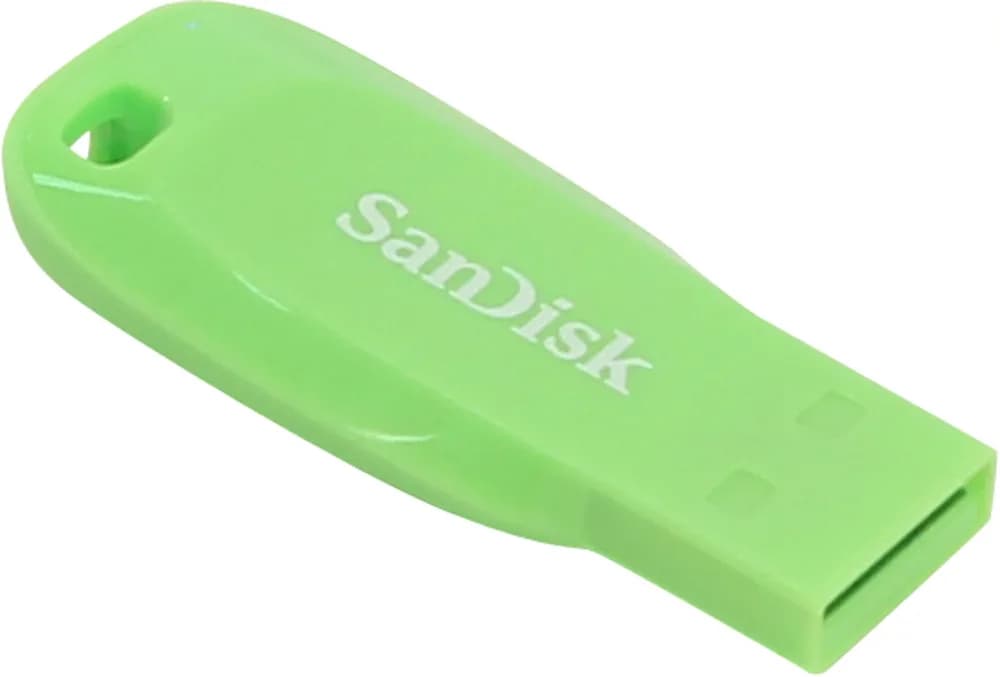 Memorie USB SanDisk Cruzer Blade - USB 2.0, 32 GB, Verde "SDCZ50C-032G-B35GE"