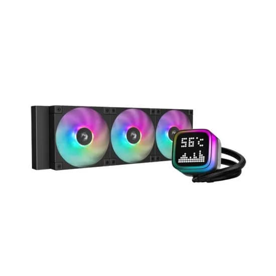 Cooler Procesor DEEPCOOL LP360, Lichid, 12 cm, 3 ventilatoare, aRGB