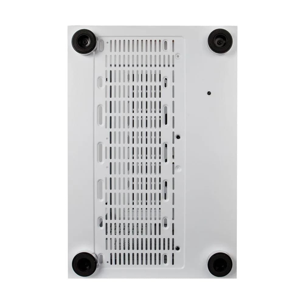 Carcasa 1stPLAYER Gaming SP8-wh SteamPunk, ATX, 7 ventilatoare aRGB, telecomanda, alb — miniatură