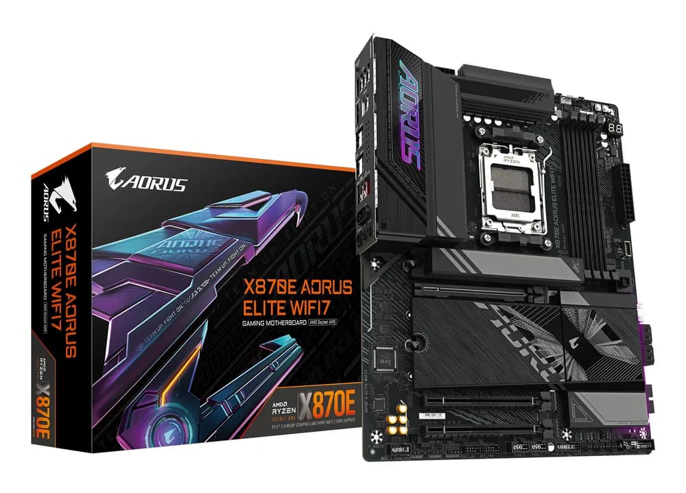 Placa de baza X870E AORUS ELITE WIFI7, AMD X870E, Socket AM5, ATX "X870E AORUS ELITE WIFI7"