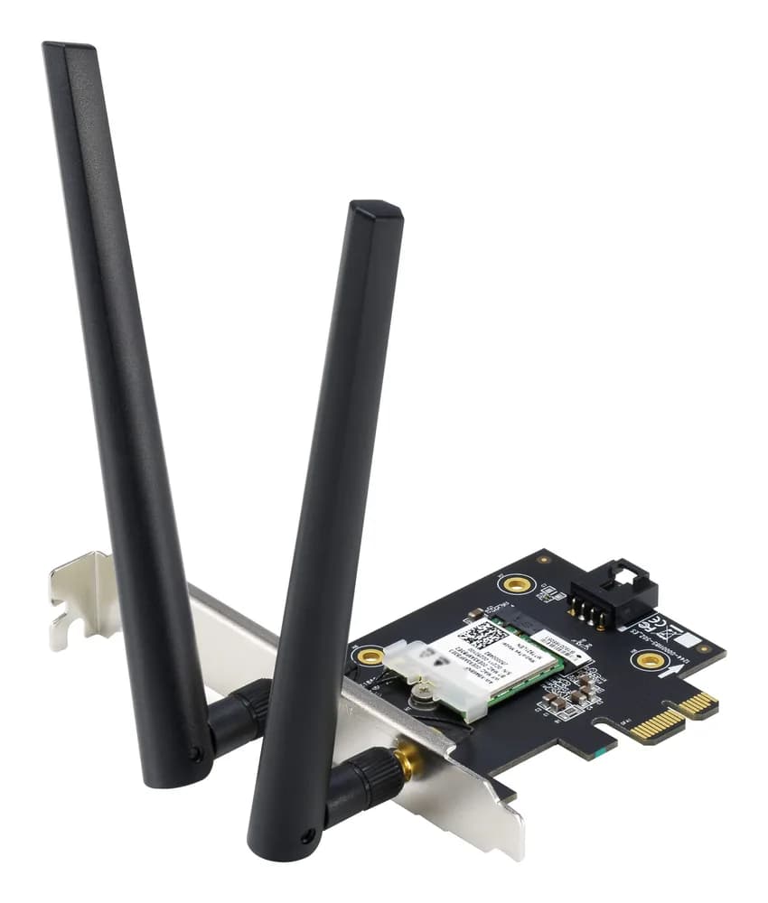 AX1800 Dual Band PCI-E WiFi 6 (802.11ax). Bluetooth 5.2, WPA3 "90IG07A0-MO0B00"