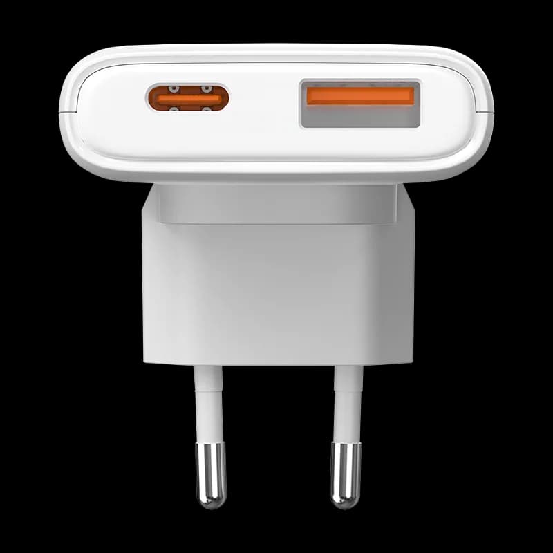 ALIMENTATOR retea 220V LOGILINK, universal, 1 x USB-C, 1 x USB-A, maxim 20V/3.25A, GaN 65W, tip travel: adaptor EU/UK/AU, suport OCP/OVP/OHP/SCP, compatibil EU/AUS/US/UK, alb, "PA0376" — miniatură