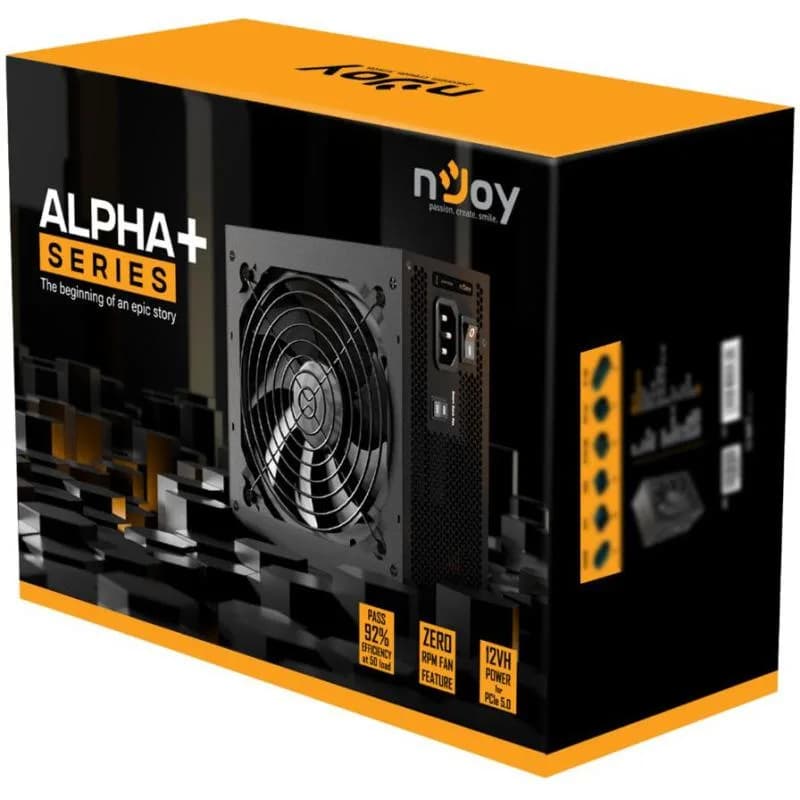 Sursa nJoy Alpha+, 80+ Gold, 1000W — miniatură