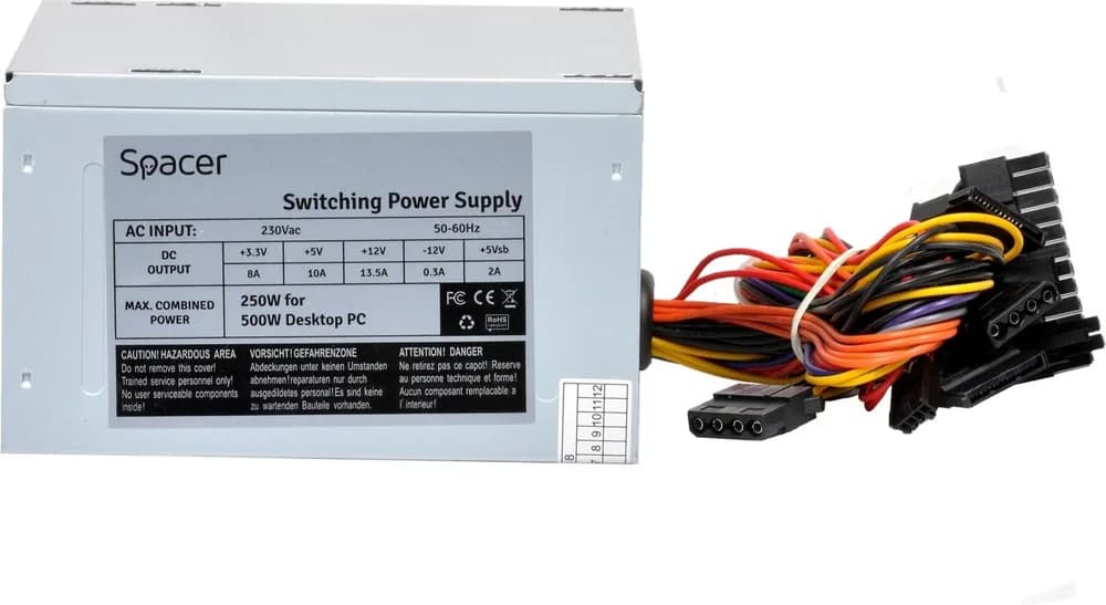 Sursa Spacer SPS-ATX-500, 250W — miniatură