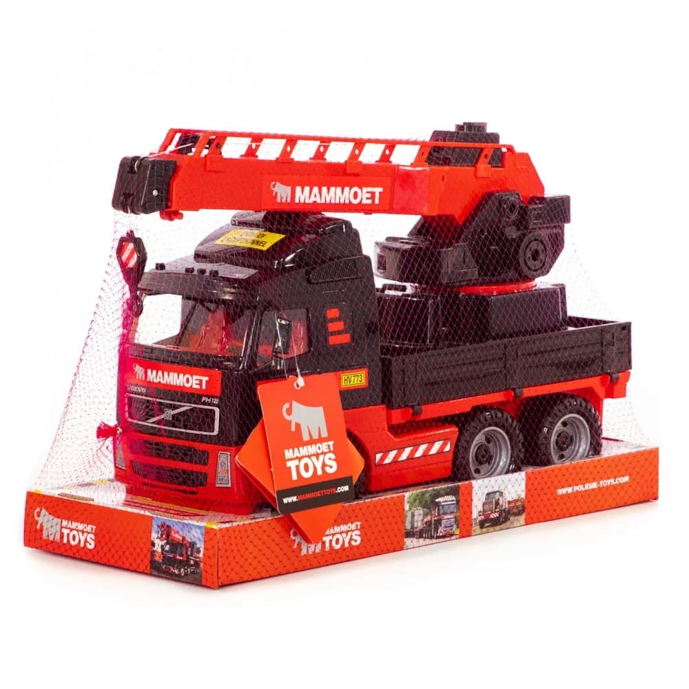 Camion cu macara - Mammoet, 49x19x31 cm, Polesie — miniatură