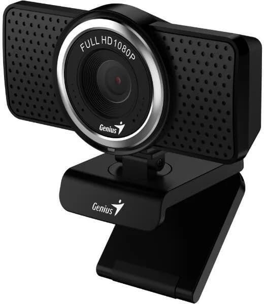 CAMERA WEB GENIUS,"ECam 8000 V2", senzor 1080p Full-HD cu rezolutie video 1920x1080, microfon, Black "32200001408"