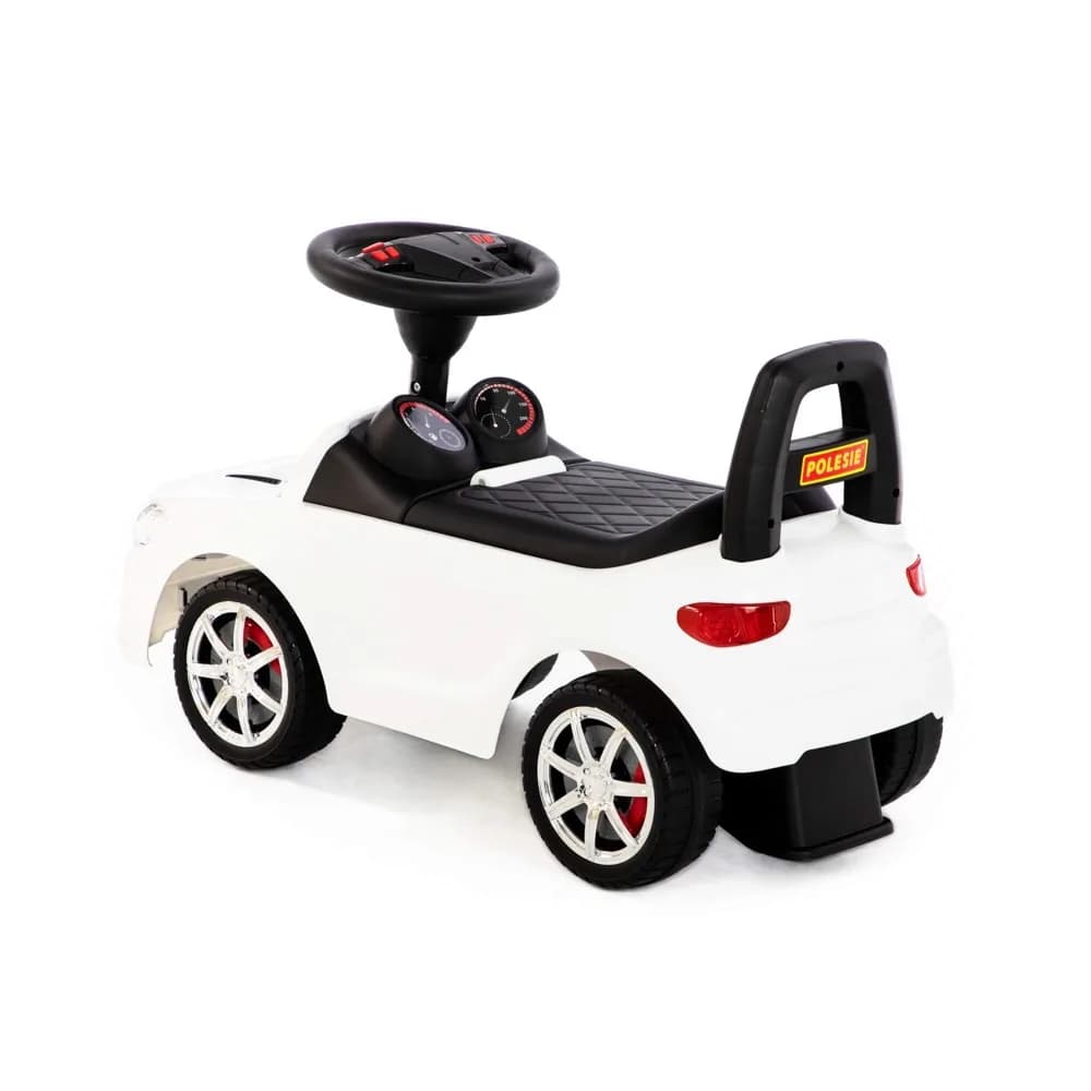 Masinuta - Supercar, alba, fara pedale, 66x28.5x30 cm, Polesie — miniatură