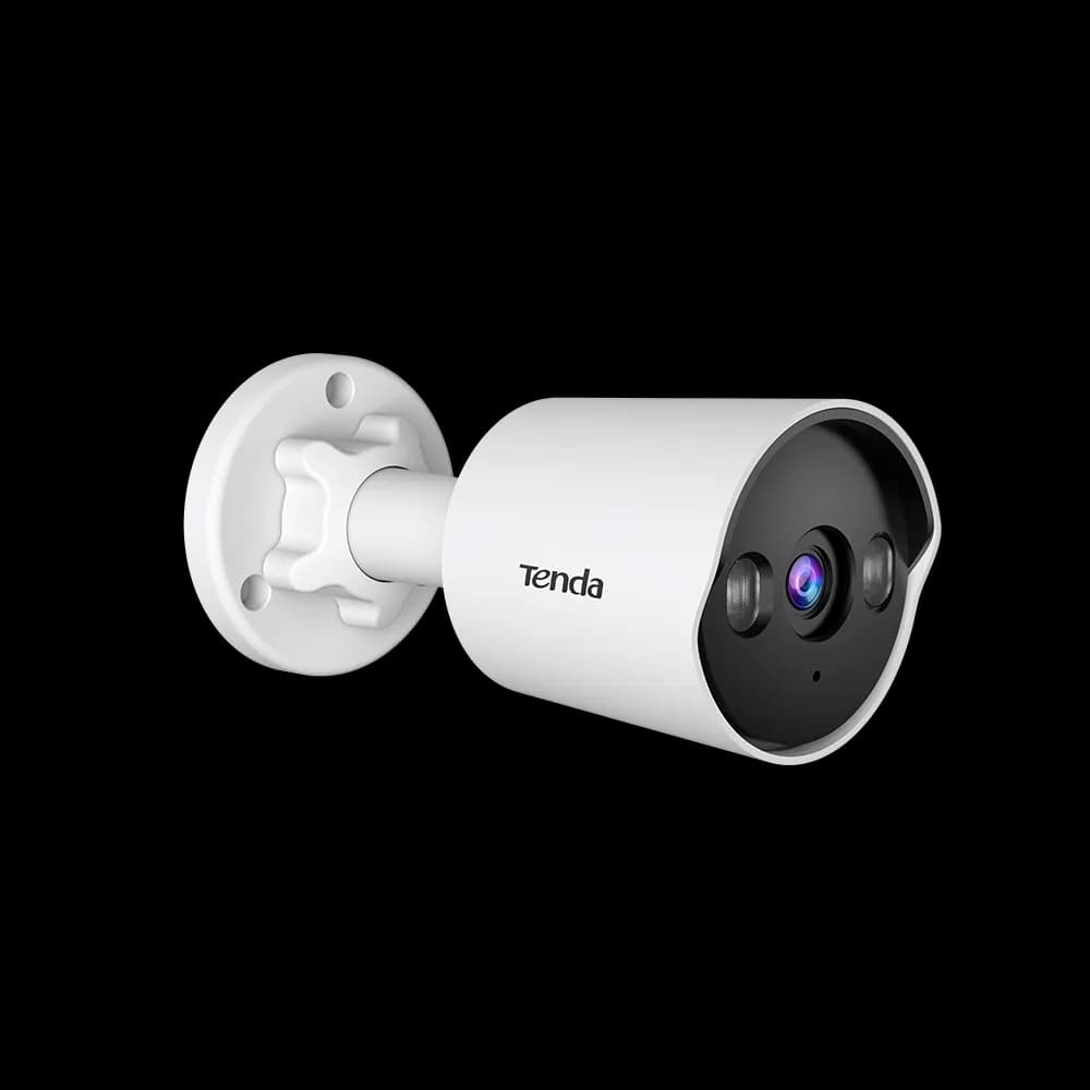 CAMERA IP Tenda, bullet, pt. exterior/interior, dist. IR 30m, 4 Mpx 4mm, rezolutie 2560*1440, microfon, 1 x RJ45, alimentare PoE IEEE 802.3af, carcasa metal, "TC3B24C-4" — miniatură
