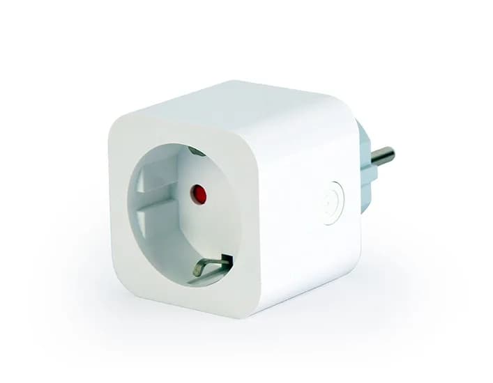 PRELUNGITOR GEMBIRD, Schuko x 1, WiFi, conectare prin Schuko (T), 16 A, 3680W, compatibil Tuya, alb, "TSL-PS-S1M-01-W"