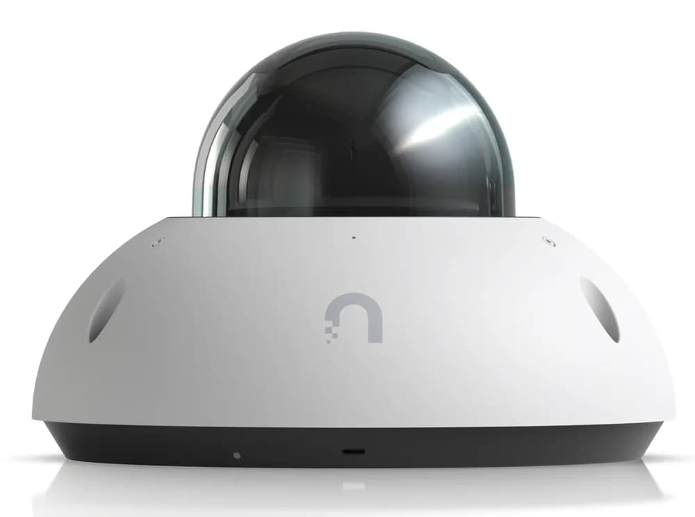 UBIQUITI UniFi Enterprise G6 Dome, 4K PoE camera "UVC-G6-DOME-W" — miniatură
