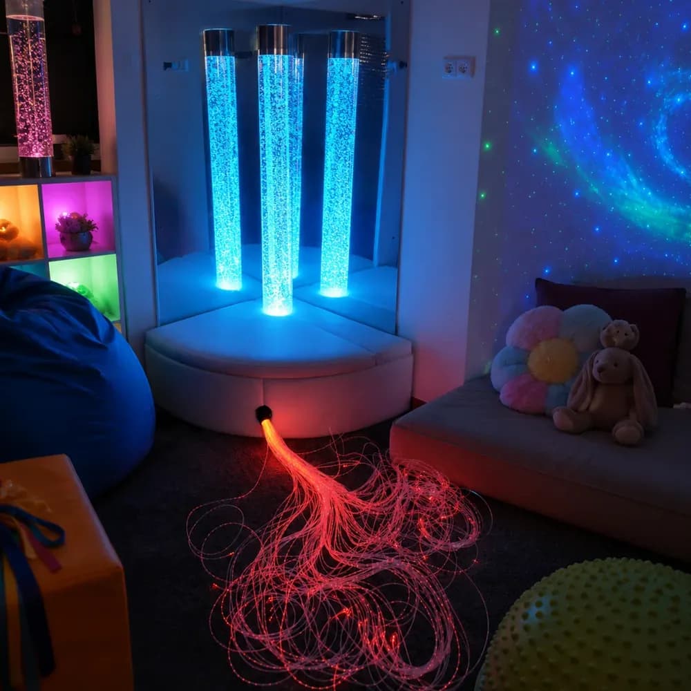 Sursă de lumină cu fibră optică 45W — miniatură
