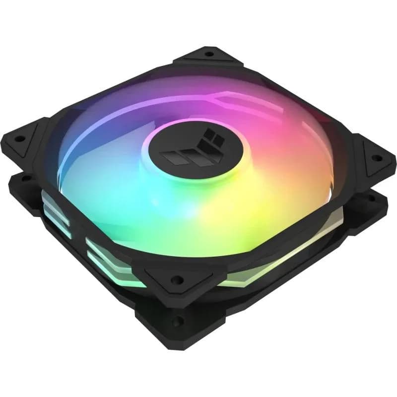 Ventilator Carcasa ASUS TUF GAMING TR120 ARGB, 12 cm, 2400 RPM, RGB — miniatură