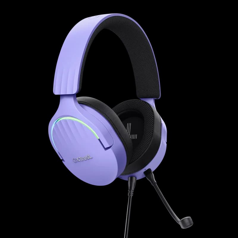Casti Gaming Head-band Trust GXT 490P FAYZO, Wired, Multicolor — miniatură