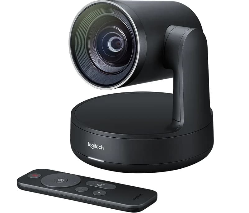 CAMERA web LOGITECH Rally Camera, 4K UHD rez 3840 x 2160, USB 3.0, negru, "960-001227" — miniatură