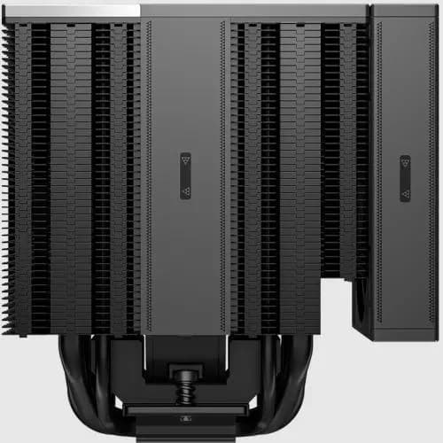 COOLER PCCooler "RZ820" skt. universal, racire cu aer, vent. 1x140mm si 1x120mm, 500 - 2200 rpm, 4+4 heatpipes, inaltime 165mm, iluminare ARGB,"RZ820 BK" — miniatură