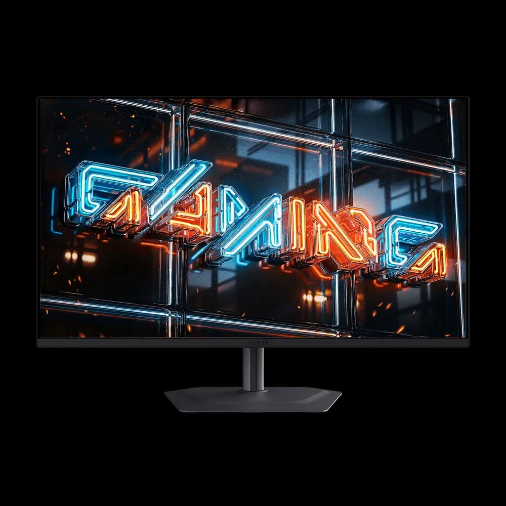 Monitor GIGABYTE MO32U24, QD-OLED, 31.5", UHD, 3840 x 2160, HDMI, DisplayPort, Pivot, Boxe, 240Hz, 0.03ms, Negru "MO32U24"