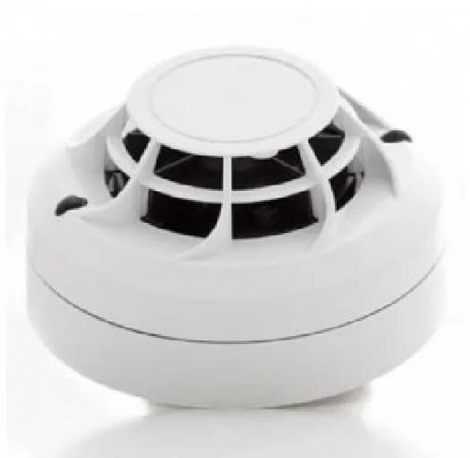 Detector de temperatura rate of rise Morley-IAS cu izolator, culoare Ivory; 52051RE-RF;Tehnologie de rețea MESH wireless cu comunicare bidirecțională; Două căi de comunicare către fiecare dispozitiv wireless; 18 canale RF la 865 Mhz-870 Mhz; 2 antene integrate în fiecare dispozitiv anti-incendiu