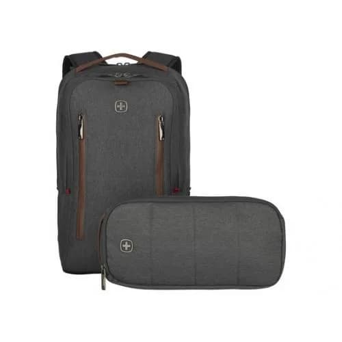GENTI si RUCSACURI Wenger City Upgrade, 16" Laptop Backpack w/ Cross Body Day Bag, "606489"