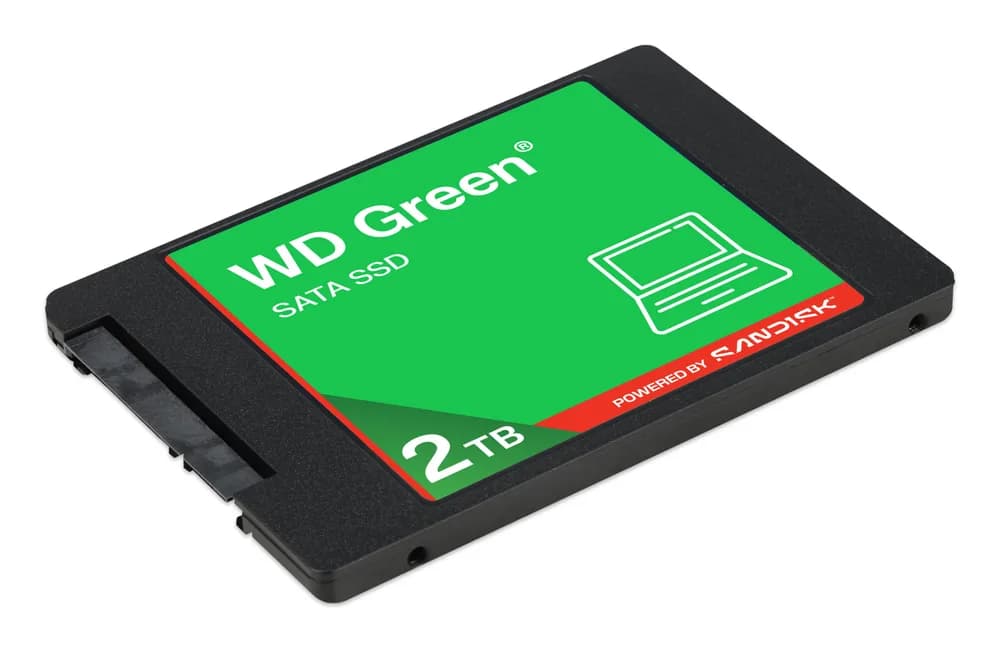 SSD WD Green 2TB SATA, 2.5", 7mm, Read: 545 MBps "WDS200T5G0A-00CPT0" — miniatură