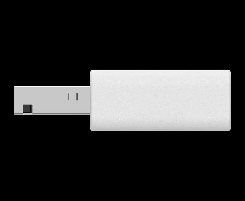 ADAPTOR RETEA D-LINK AC1300 Wi-Fi 5, extern wireless 2.4 GHz | 5 GHz, USB 2.0, port, 1300 Mbps, 2 x antene interne, "AC13U" — miniatură