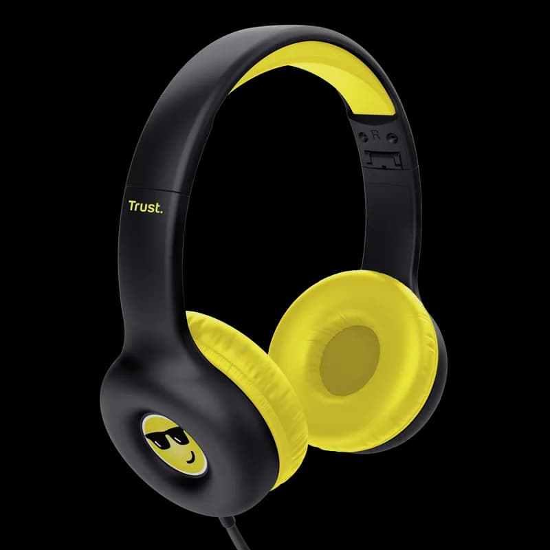 Casti Head-band Trust Nouna, Wired, Negru — miniatură