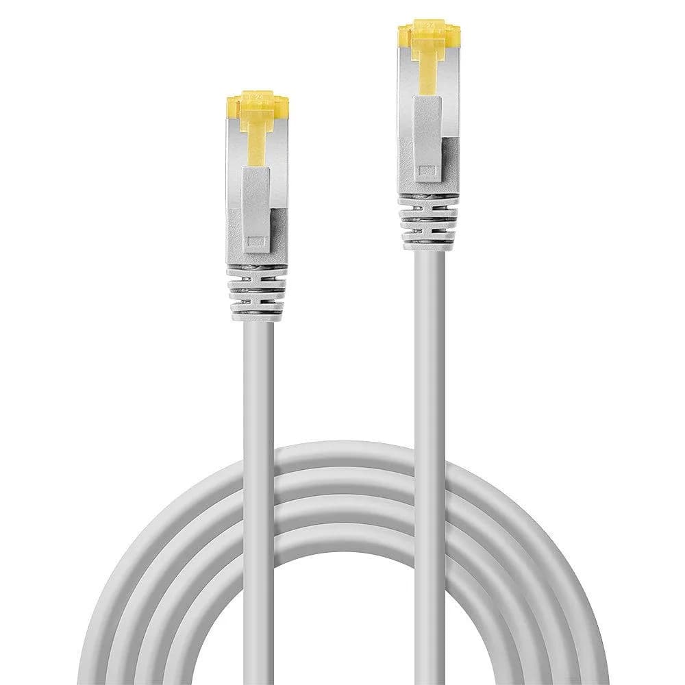 Cablu Lindy RJ45 S/FTP LSZH, cat.7, 3 metri lungime, connector A: RJ45 Male Cat.6A, connector B: RJ45 Male Cat.6A, latime de banda suportata 600MHz, gri — miniatură