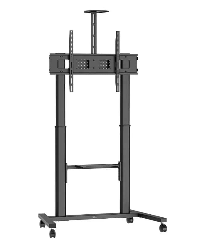 Stand TV mobil Vogel's ESSENTIAL T1041, 65-110", max.100kg, cu suport pt camera/speaker si laptop, negru