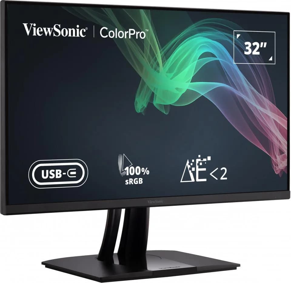 Monitor Consumer ViewSonic VP3256-4K, 31.2", 3840 x 2160 pixeli, Negru — miniatură
