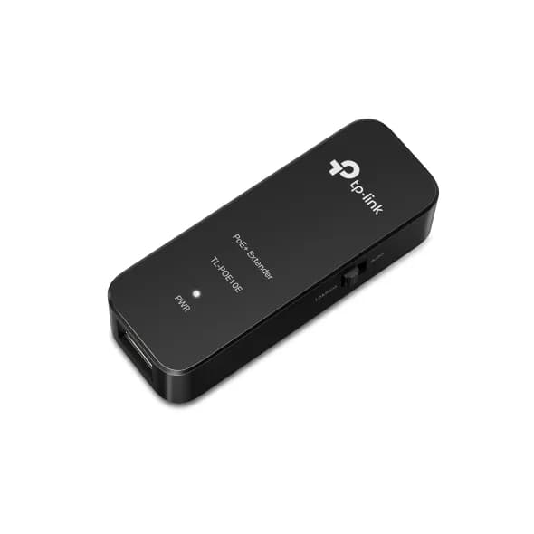 EXTENDER PoE TP-LINK, 2 x 10/100Mbps, compatibil 802.3af/at, carcasa plastic "TL-PoE10E" — miniatură