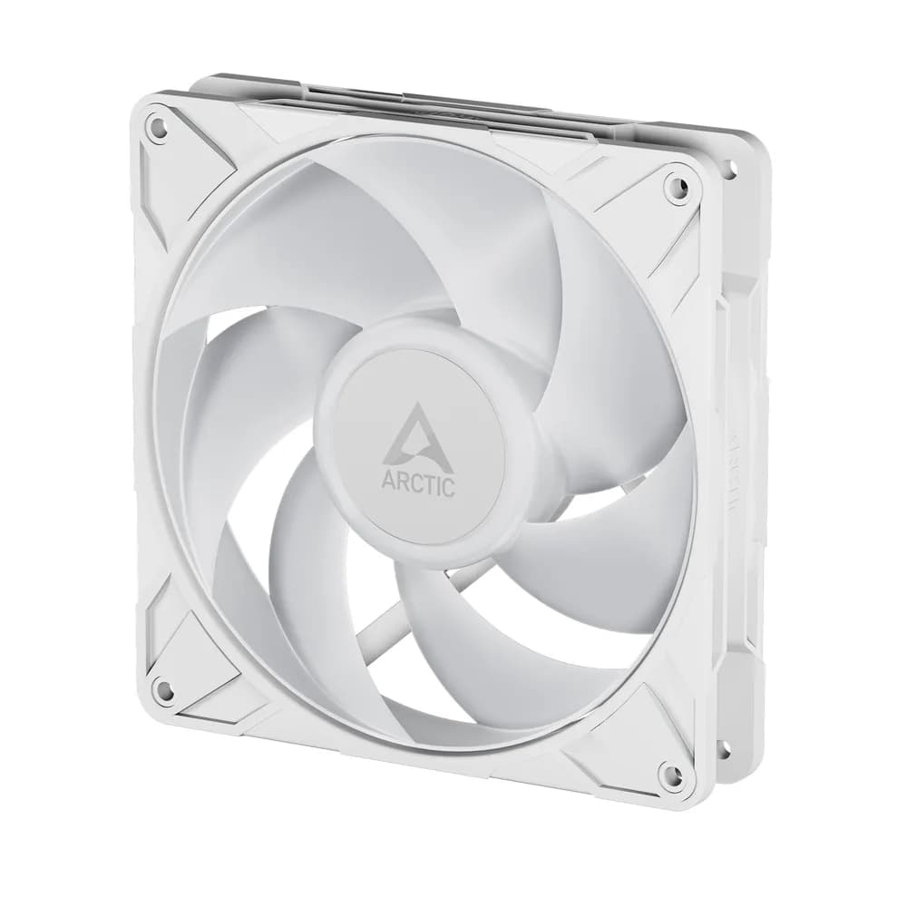 Ventilator Arctic "P14 Pro PST", 140mm, 600 - 3000 RPM, FDB, 110 cfm, 4-Pin Fan Plug + 4-Pin Socket, lungime cablu 400 mm + 80 mm Daisy-Chain, alb, "ACFAN00317A" - 4895265000416 — miniatură