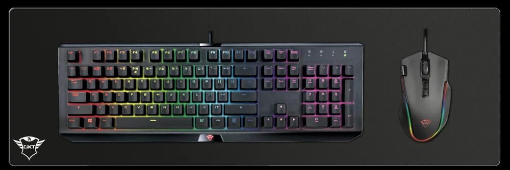 Mouse PAD TRUST, "GXT 758", gaming, cauciuc si material textil, 930 x 300 x 3 mm, negru, "TR-21569" — miniatură
