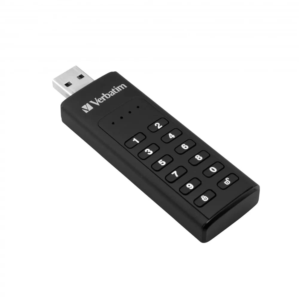 MEMORII USB Verbatim VER 49429 KEYPAD SECURE USB 3.0 DRIVE, "49429" — miniatură