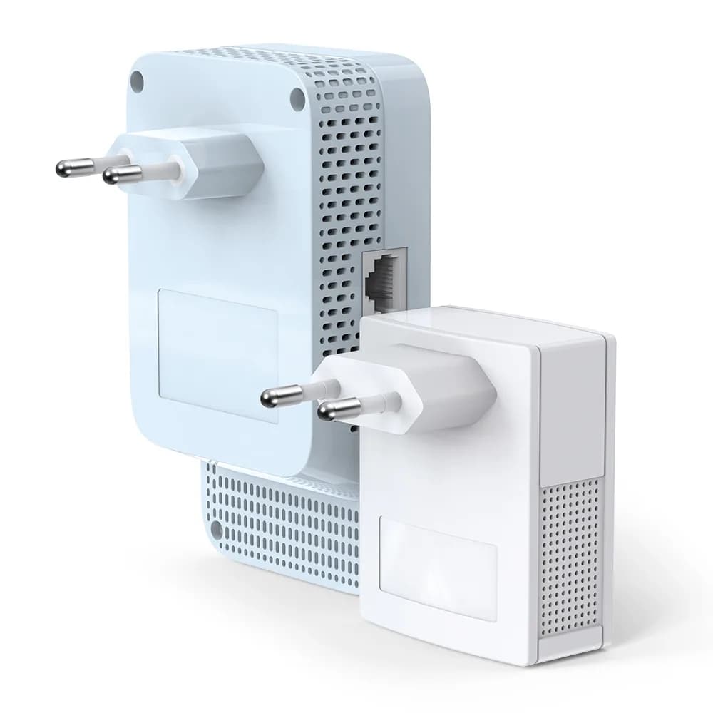 KIT ADAPTOR + Amplificator POWERLINE. AV1000 Gigabit AC, TP-LINK "TL-WPA7517 KIT" — miniatură