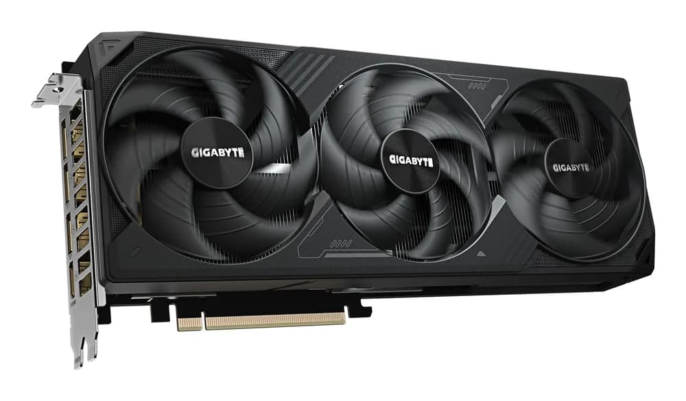 Placa video GeForce RTX 5080 Windforce OC SFF 16G, 16384 MB GDDR7 "GV-N5080WF3OC-16GD" — miniatură