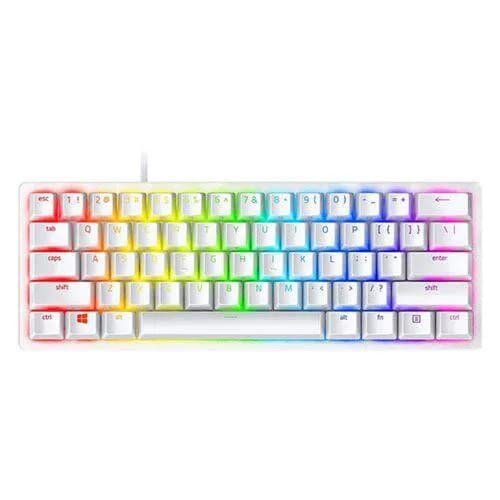 Tastatura Mecanica Gaming Razer Huntsman Mini, USB, Alb