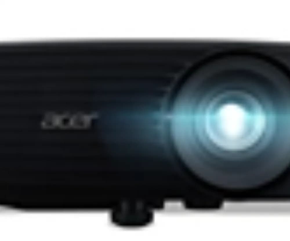 Videoproiector Acer X1229HP, XGA 1024* 768, up to WUXGA 1920* 1200, 4.800 lumeni/ 3.600 lumeni Eco, 4:3/ 16:9, 20.000:1, zoom 1.1x, dimensiune maxima imagine 300", distanta maxima de proiectie 12 m, boxa 3W, lampa 5.000 ore/ 15.000 ore extreme Eco, 29dB, 2.4 kg, D-sub, composite video/ RCA, HDMI — miniatură