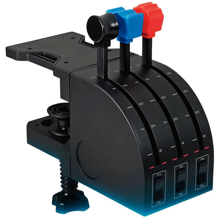LOGITECH G Saitek PRO Flight Throttle Quadrant - USB "945-000015"