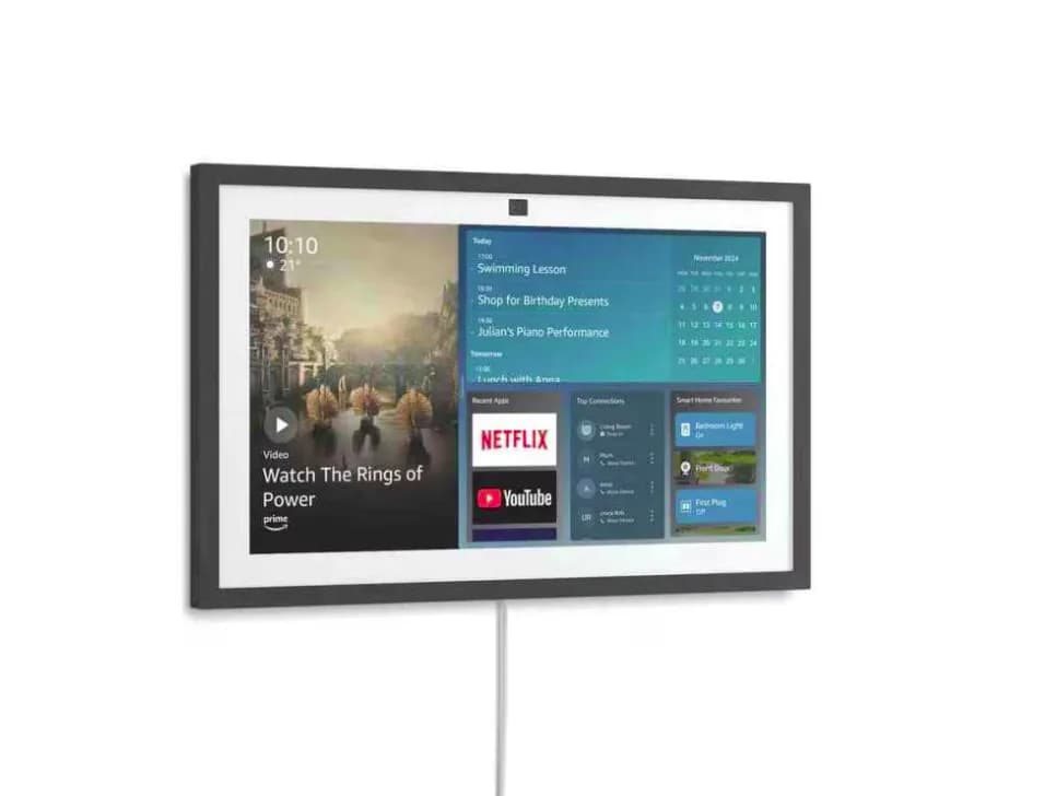 Amazon Echo Show 15 Fire TV Alexa Black — miniatură