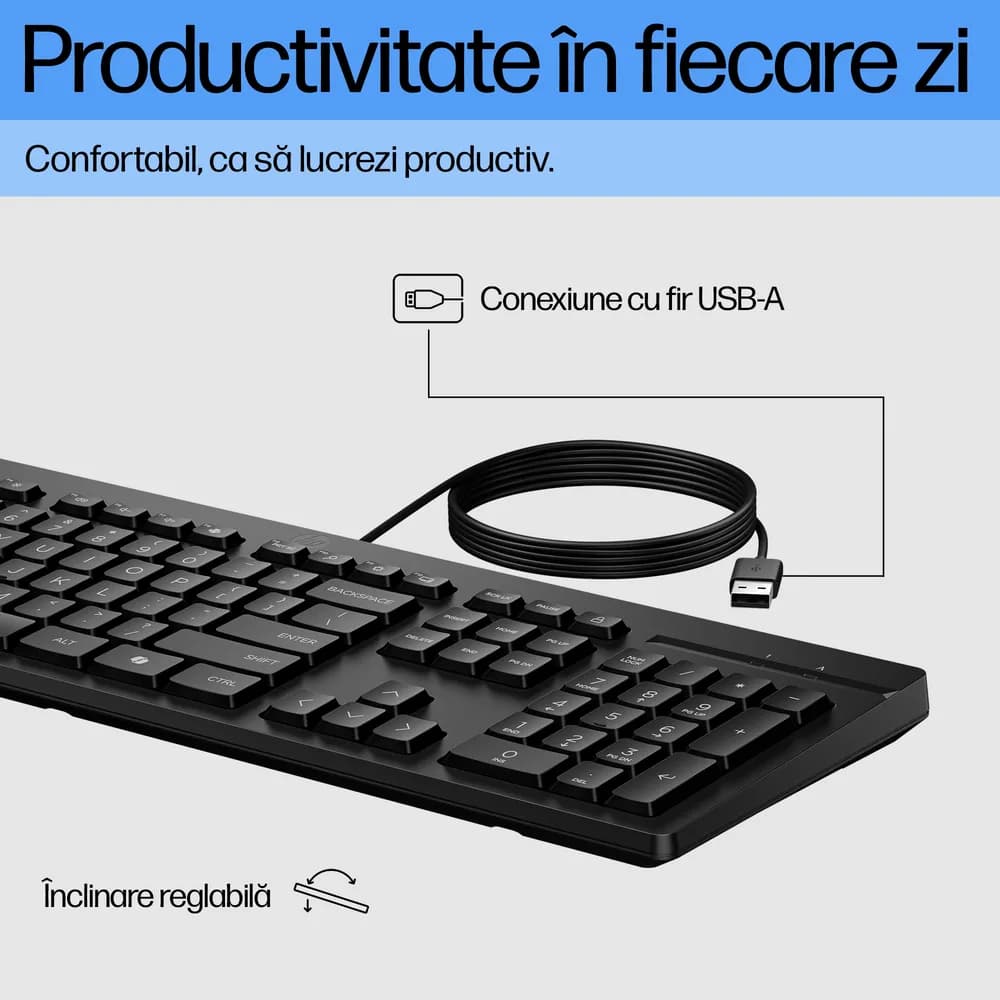 KEYBOARD USB 125/G2 AY2Y7AA HP"AY2Y7AA" — miniatură