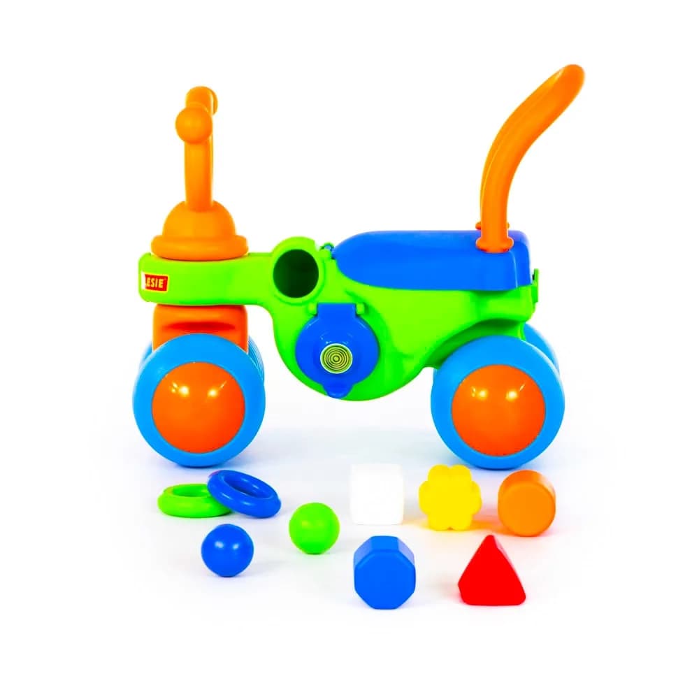 Bicicleta fara pedale, Crocodil, 49.5x35x42.5 cm, Polesie — miniatură