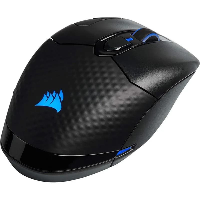 Mouse Gaming Wireless Corsair DARK CORE RGB PRO, 18000 DPI, negru — miniatură