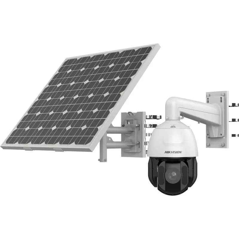 CAMERA IP PTZ 4MP IR150M CU PANOU SOLAR "DS-2DE5425IWG-K/4G"